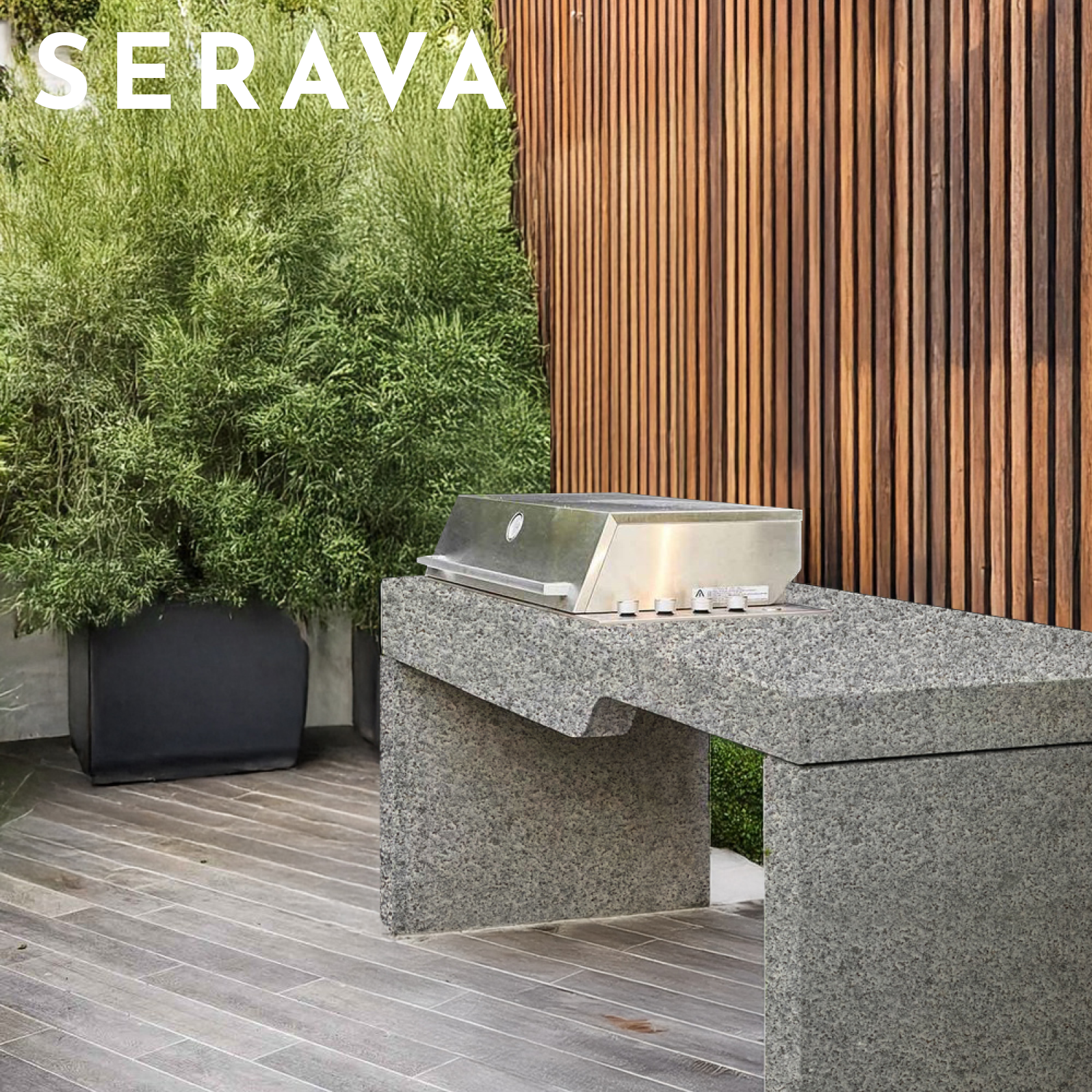 serava outdoor kitchen