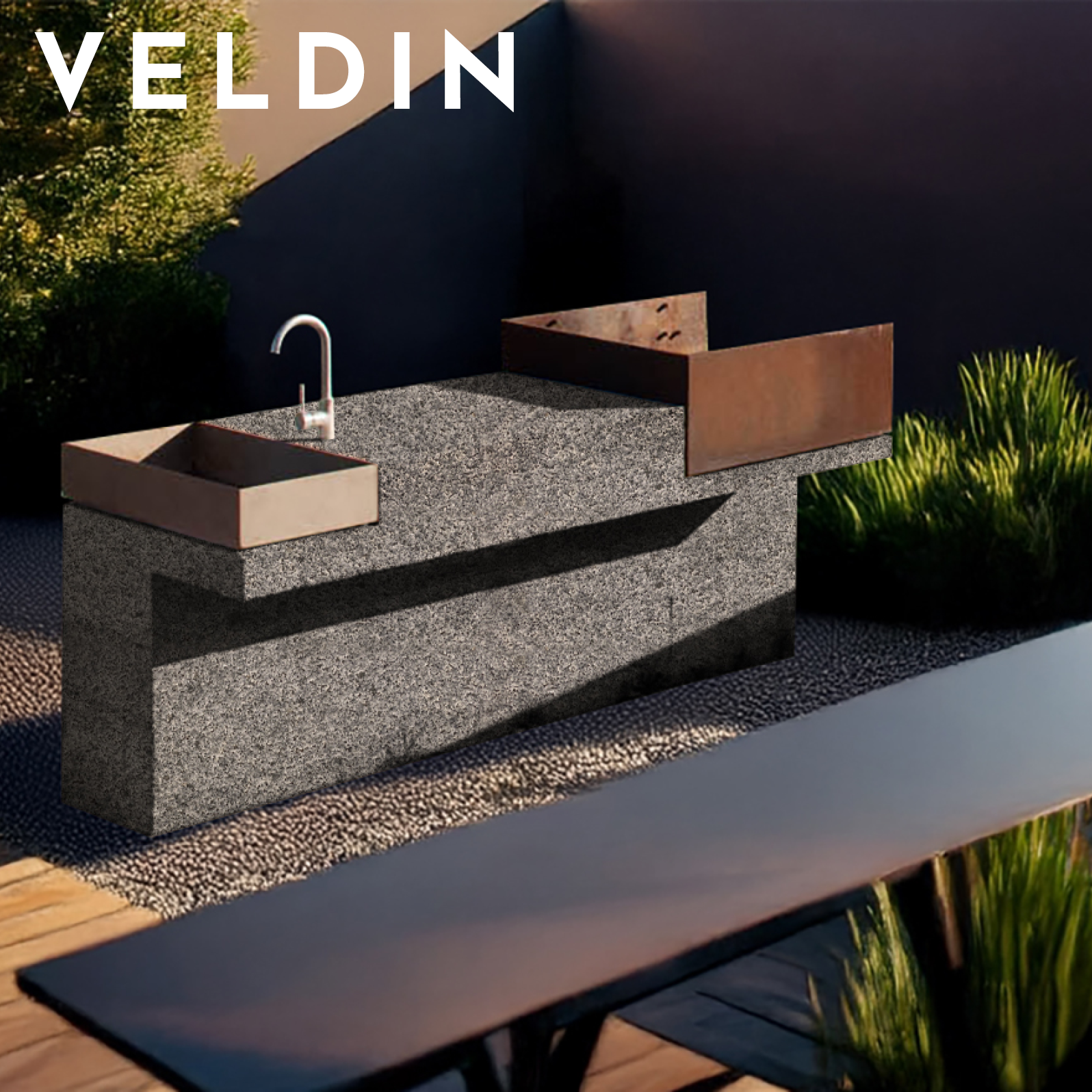 veldin outdoor kitchen