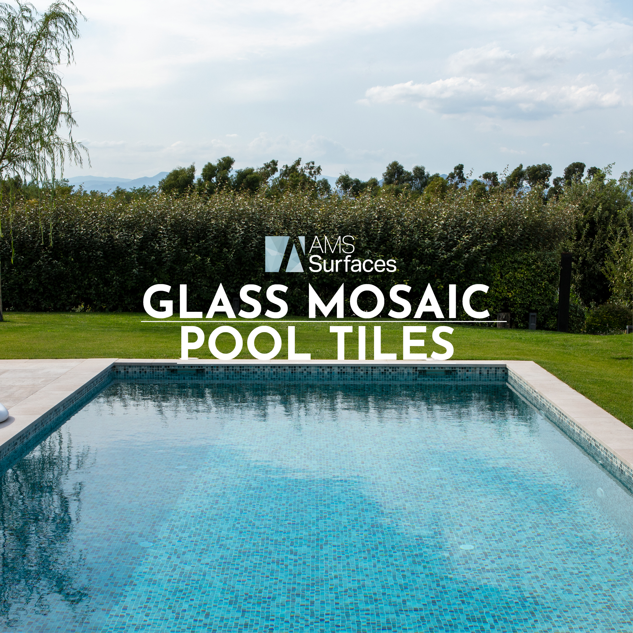 AMS Glass Mosiac Pool Tiles