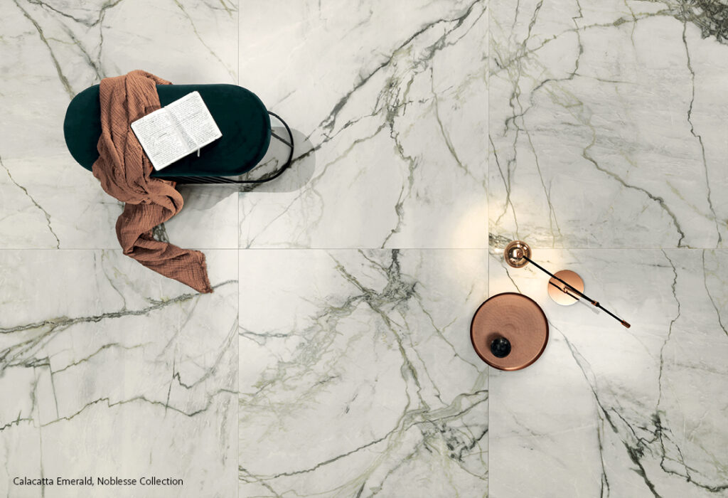 AMS Marble Look Tiles – Noblesse Calacatta Emerald