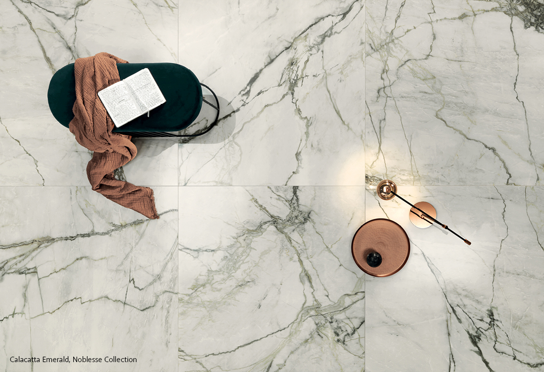 AMS Marble Look Tiles – Noblesse Calacatta Emerald