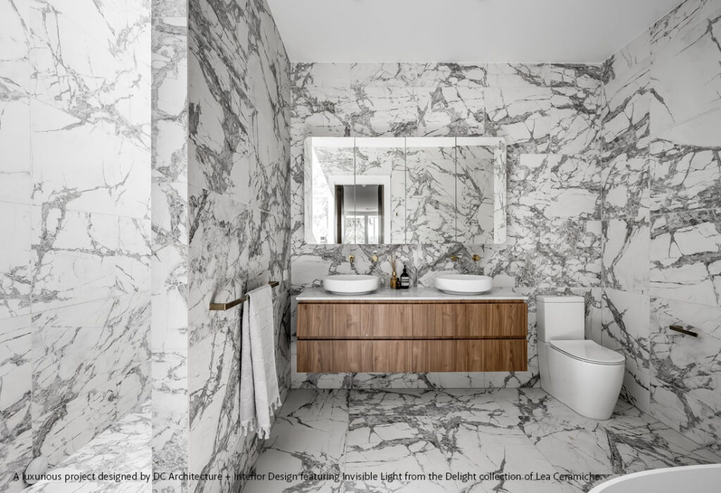 AMS Marble Look Tiles – Invisible Light