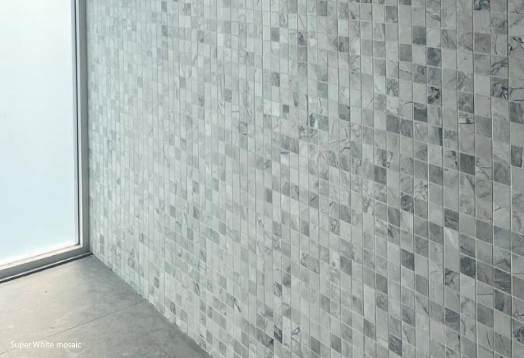 AMS Mosaics Tile – Super White 6