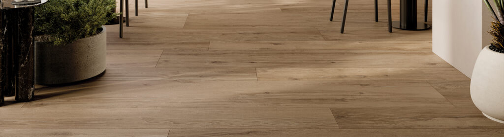 Timber look tiles